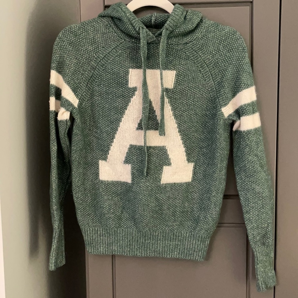 Abercrombie Hooded Knit Sweater